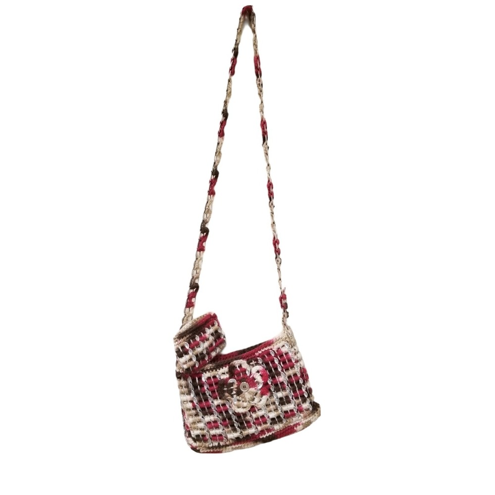 Soda Tab Purse and Coin Wallet Crochet Sling‎